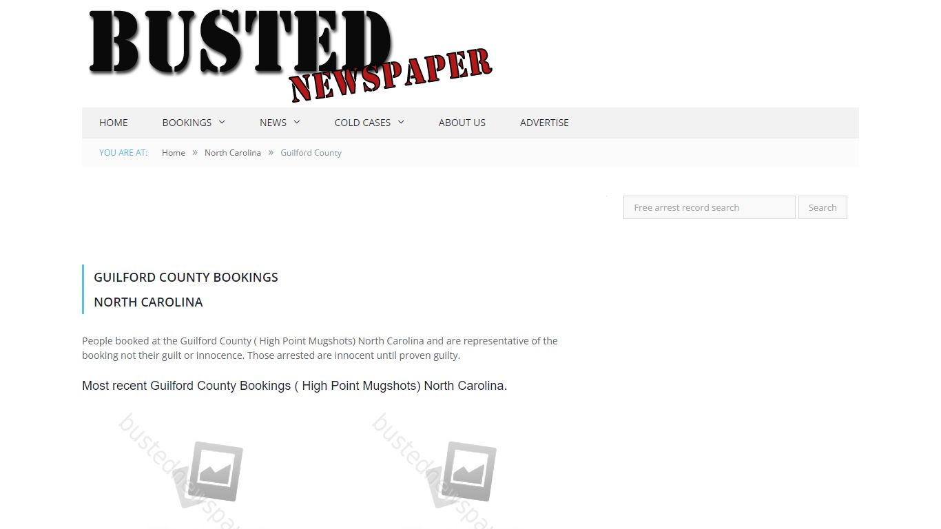 Guilford County, NC ( High Point NC ) Mugshots - BUSTEDNEWSPAPER.COM